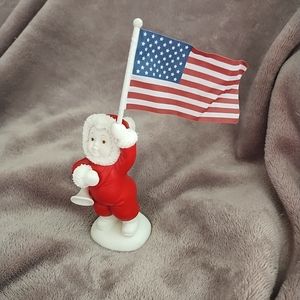 Snowbabies God Bless America Figurine